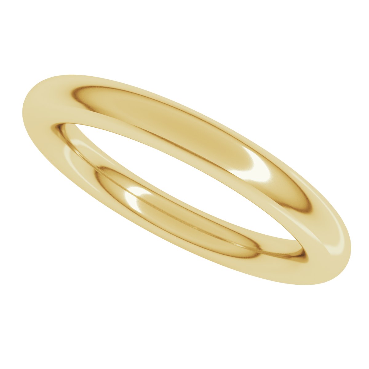 Comfort-Fit Full Round Band