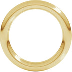 Comfort-Fit Full Round Band