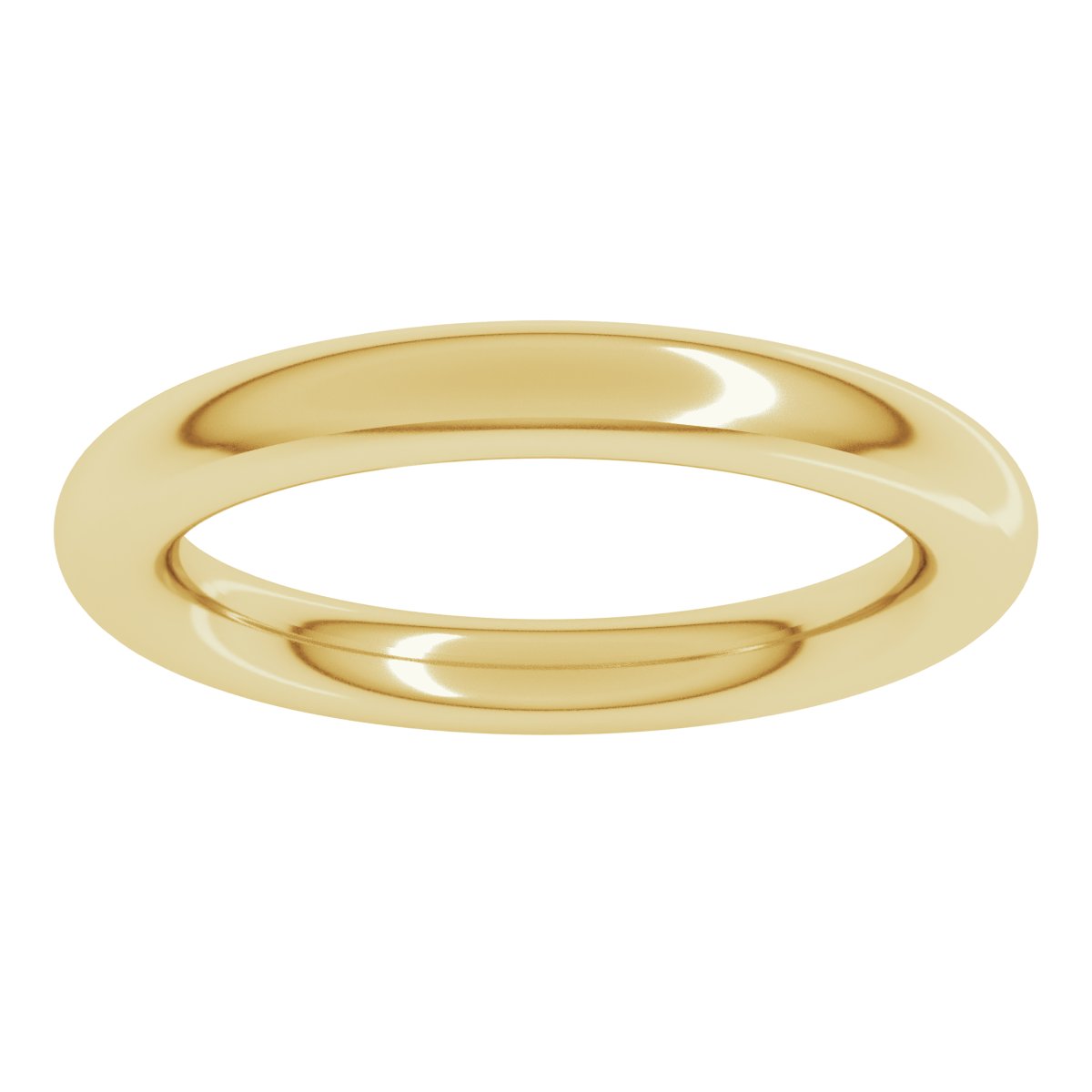Comfort-Fit Full Round Band