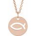 (Ichthus) Fish Necklace or Pendant