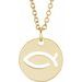 (Ichthus) Fish Necklace or Pendant