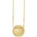 Engravable Disc Necklace or Pendant