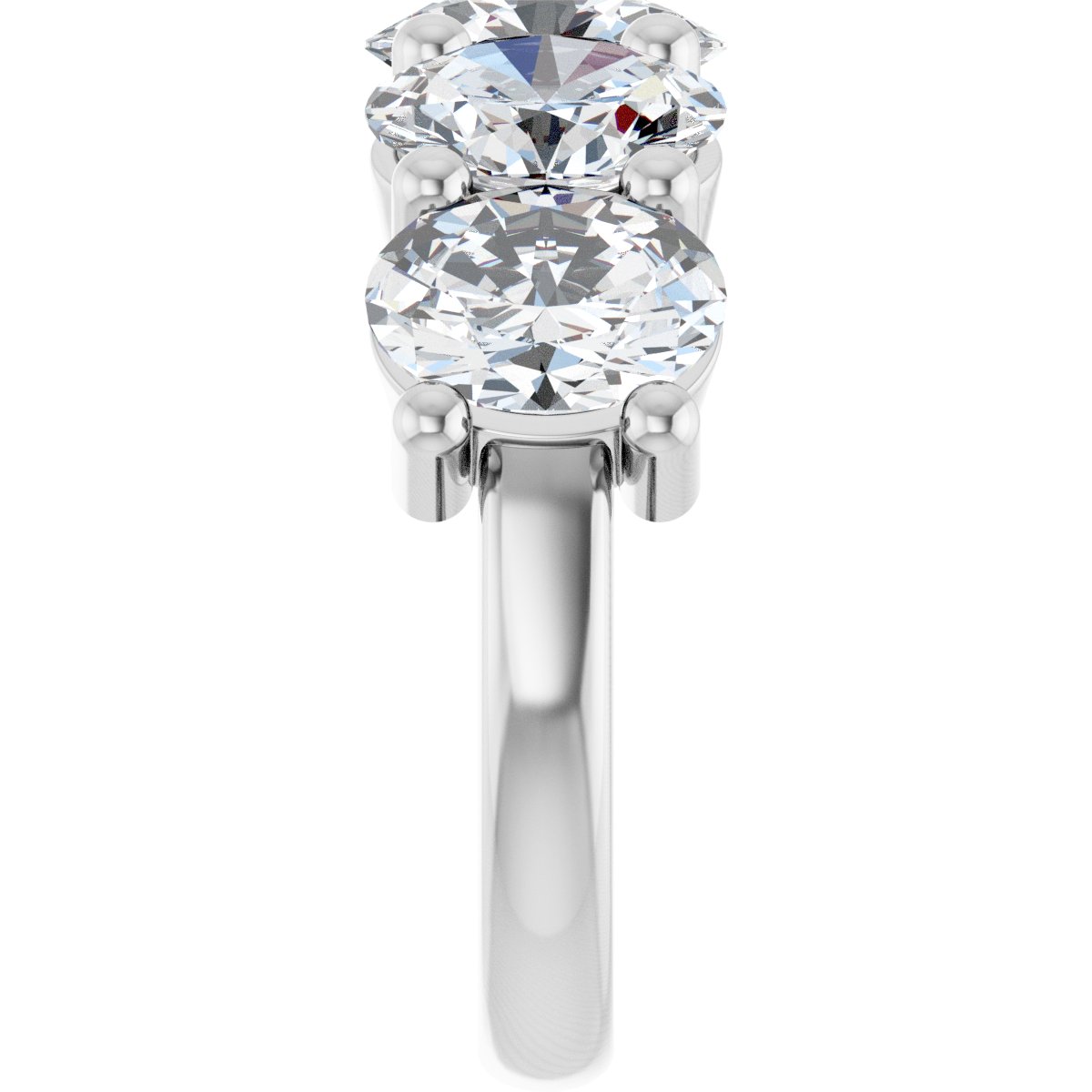 Five-Stone Anniversary Band