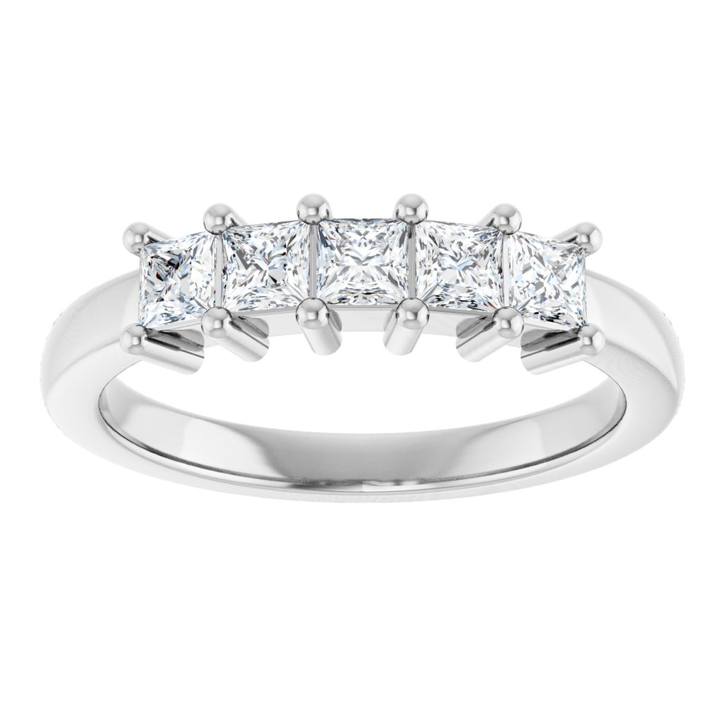 Five-Stone Anniversary Band