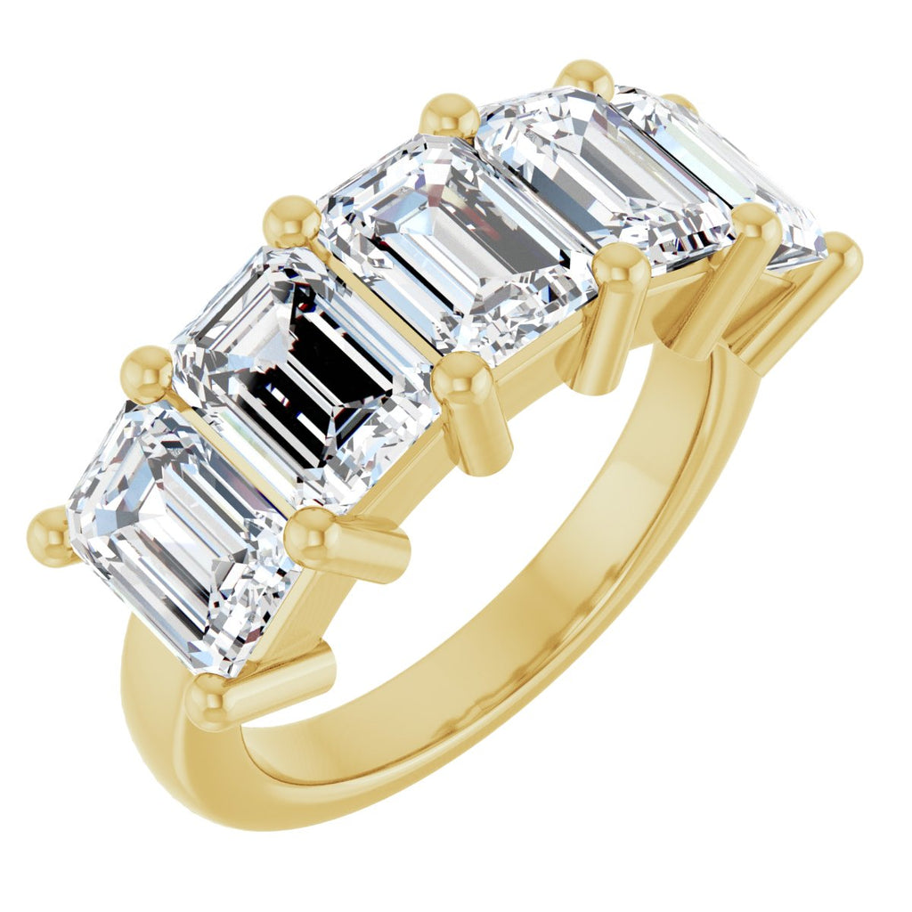 Five-Stone Anniversary Band