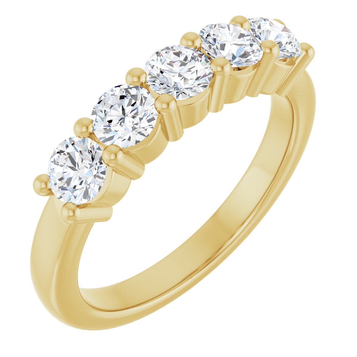 Five-Stone Anniversary Band
