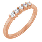 Five-Stone Anniversary Band