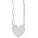 Engravable Heart Necklace