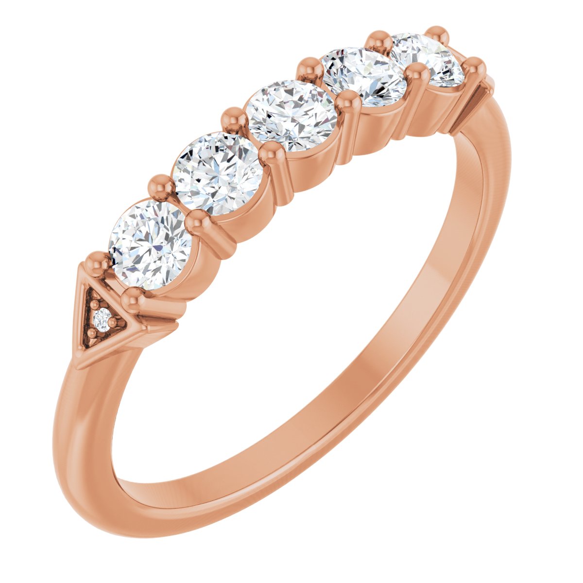 Five-Stone Anniversary Band