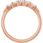 Five-Stone Anniversary Band
