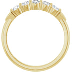 Five-Stone Anniversary Band