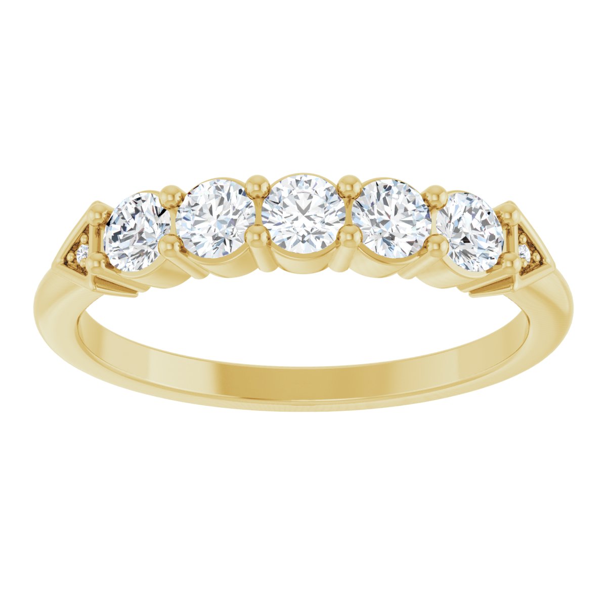 Five-Stone Anniversary Band