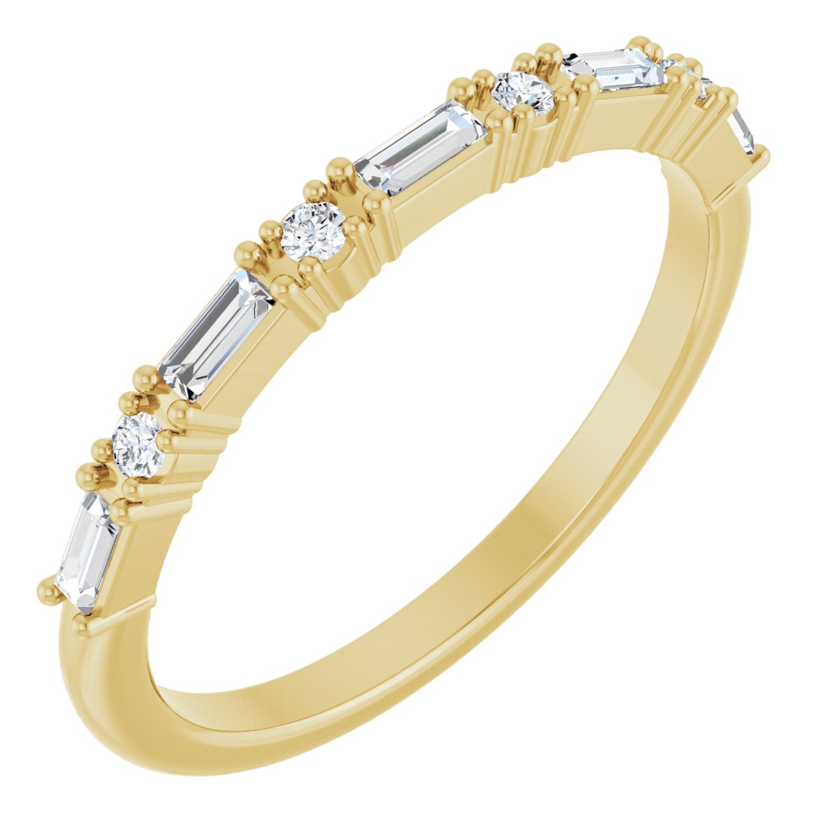 Multi-Shape Anniversary Band
