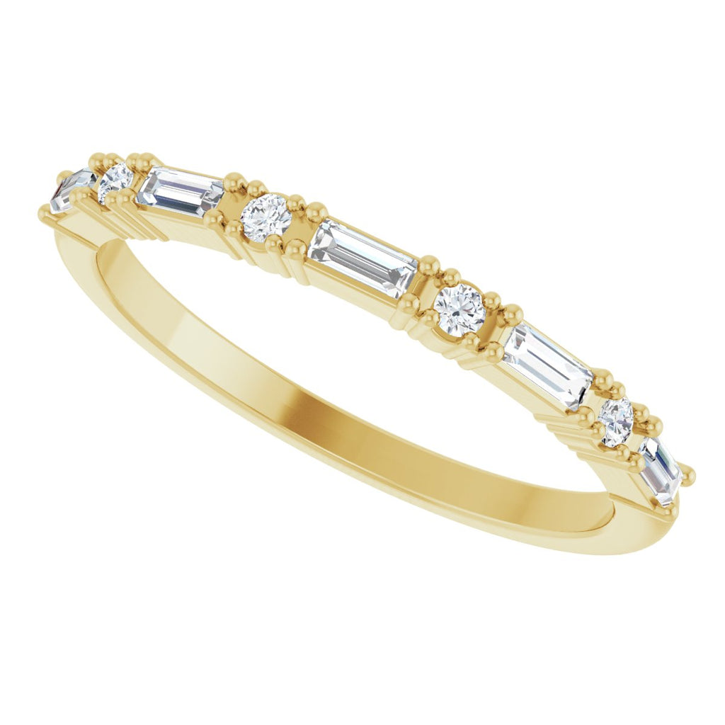 Multi-Shape Anniversary Band