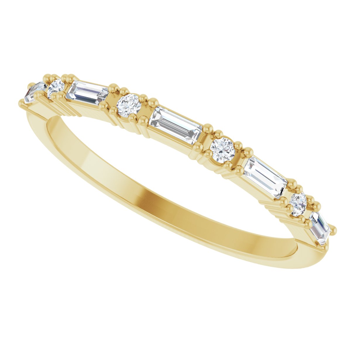 Multi-Shape Anniversary Band