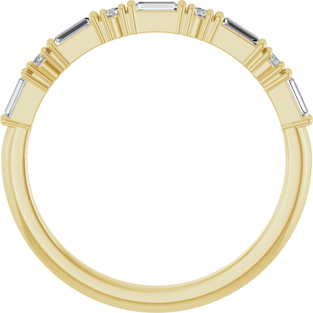 Multi-Shape Anniversary Band