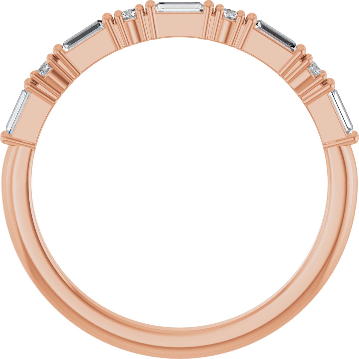 Multi-Shape Anniversary Band