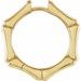 Bamboo Hoop Earrings