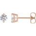 Round 2-Prong Stud Earrings