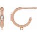 Marquise Hoop Earring Top
