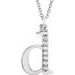 Initial Necklace or Pendant