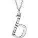 Initial Necklace or Pendant