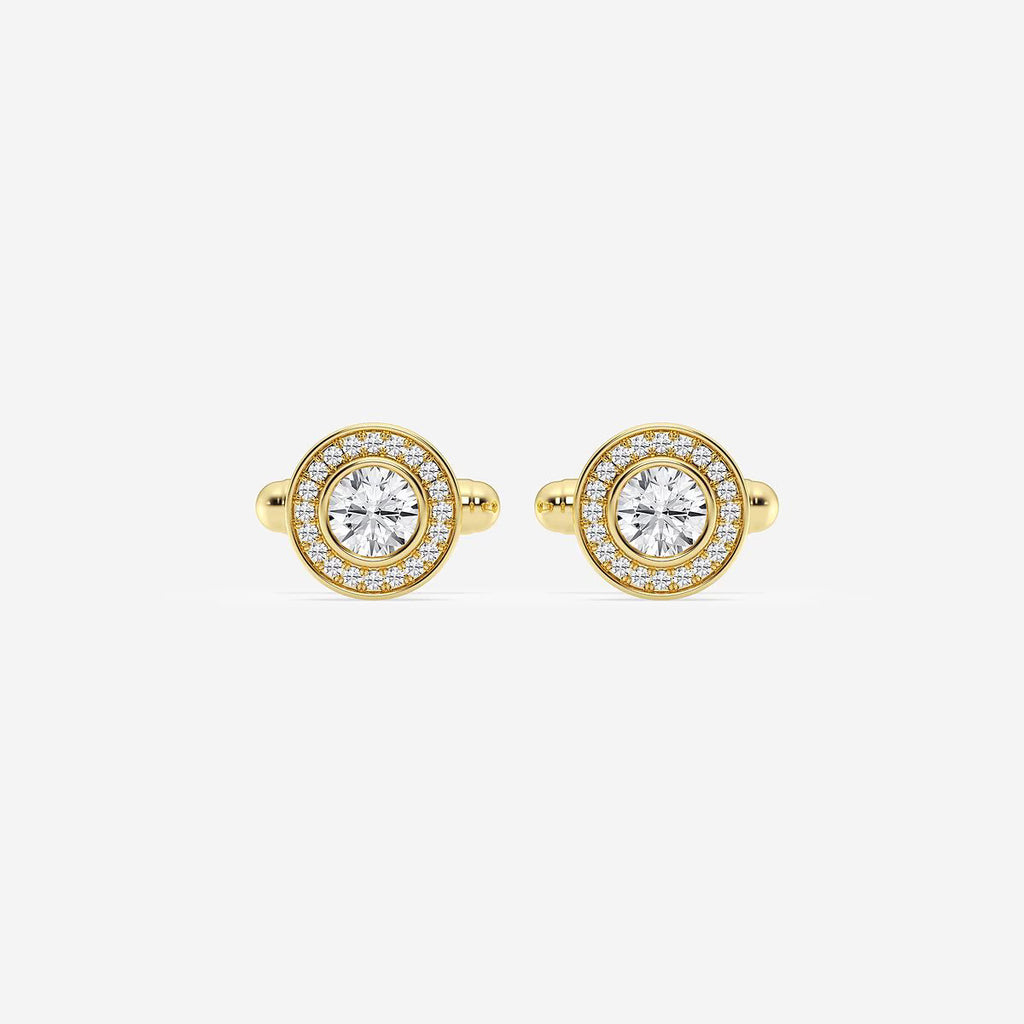 Halo Round Cufflinks image