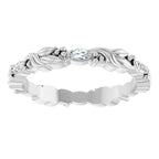 Floral Eternity Band
