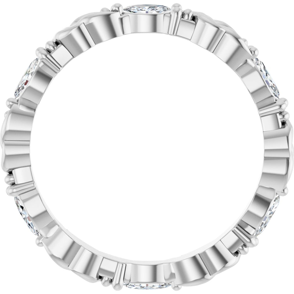 Floral Eternity Band