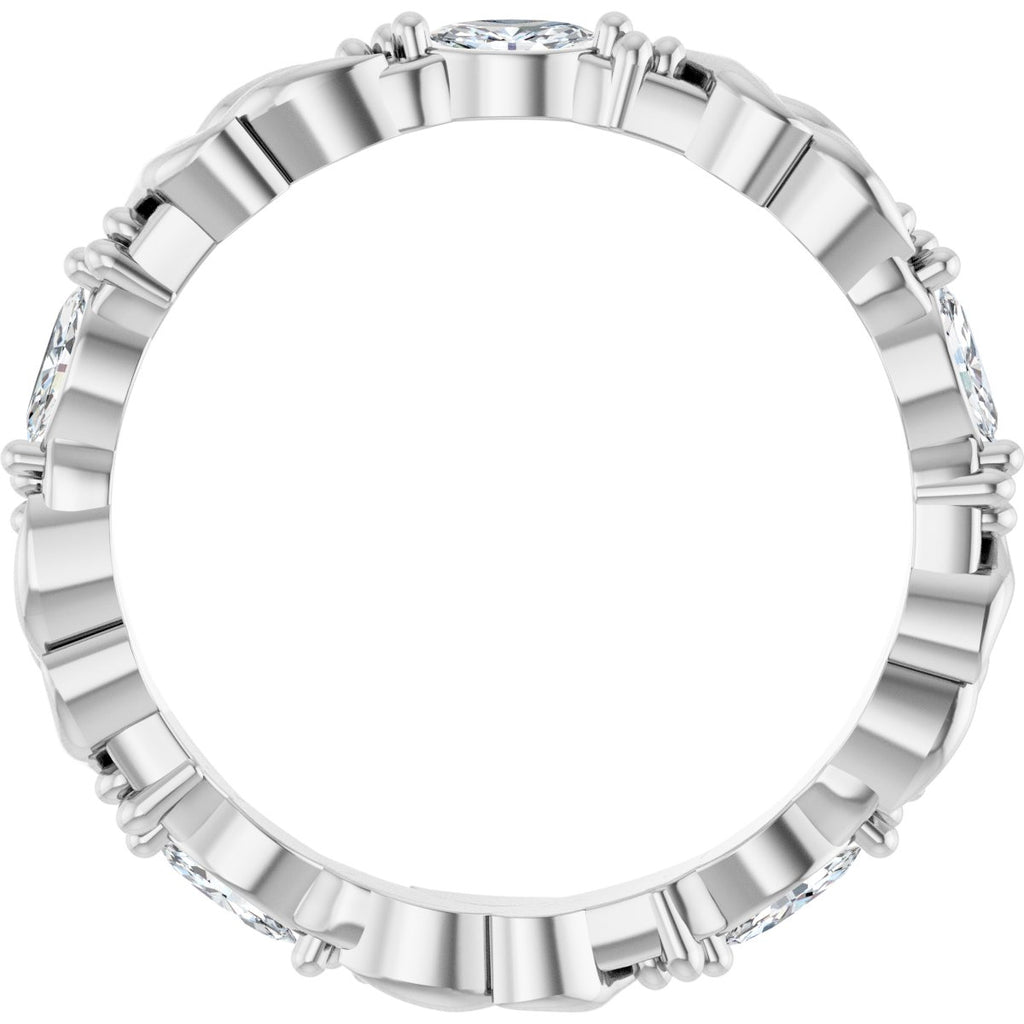 Floral Eternity Band