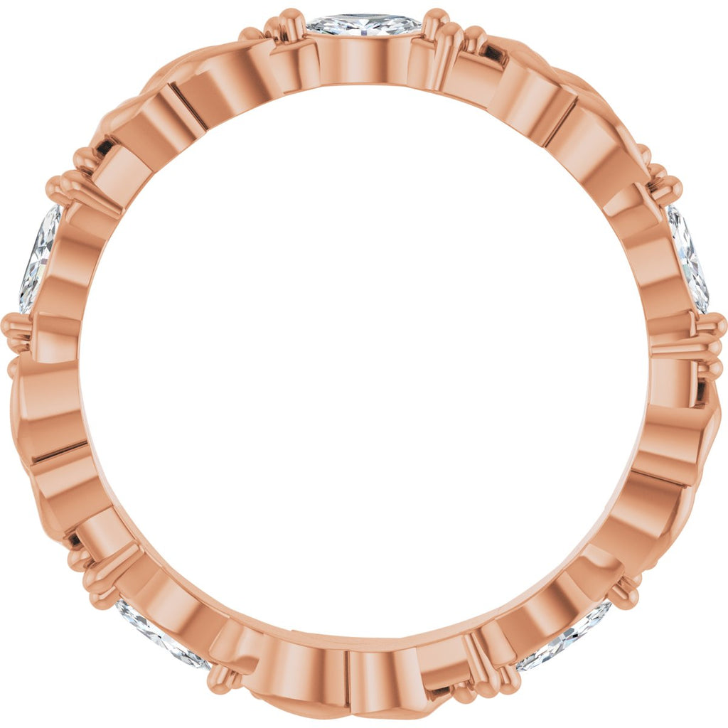 Floral Eternity Band