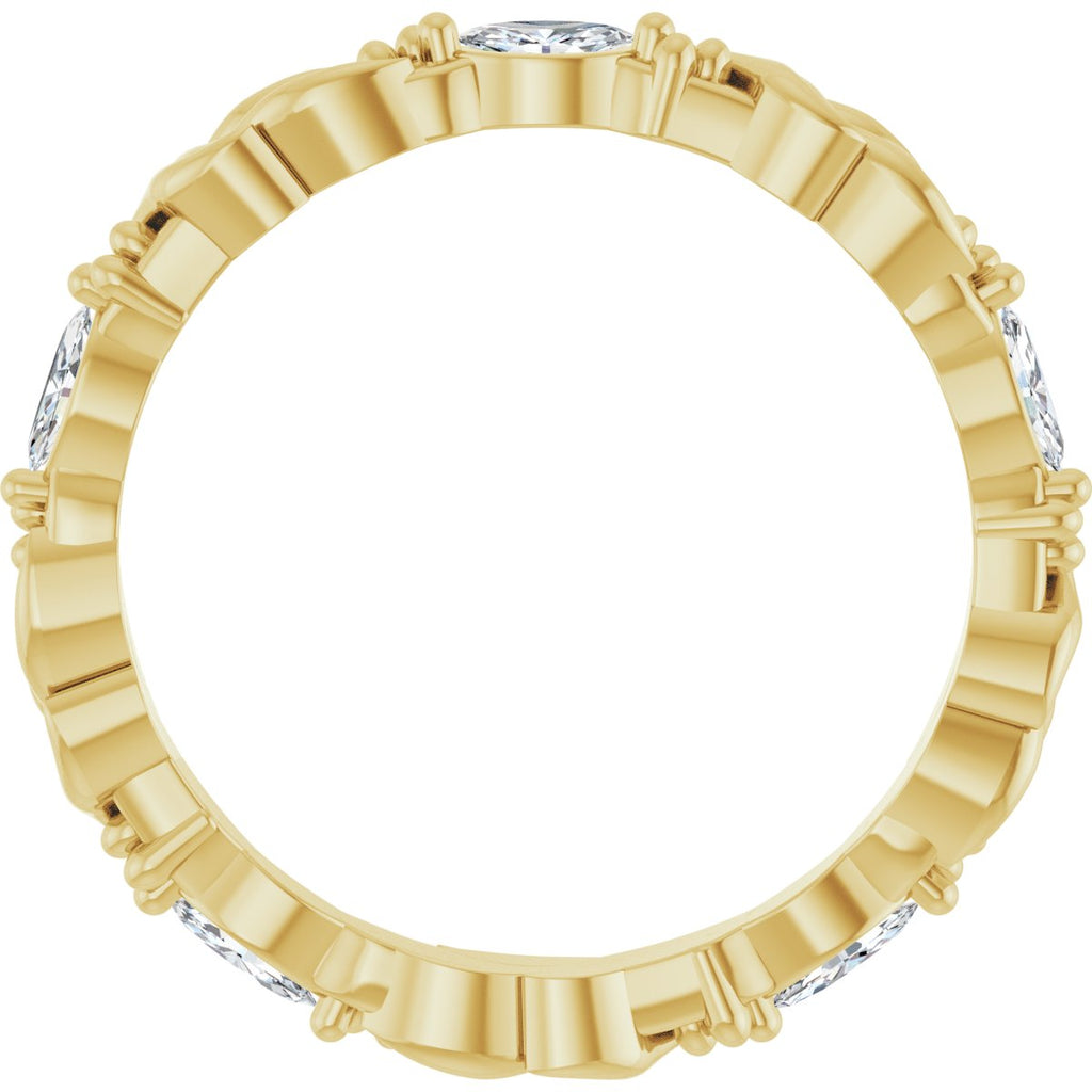 Floral Eternity Band