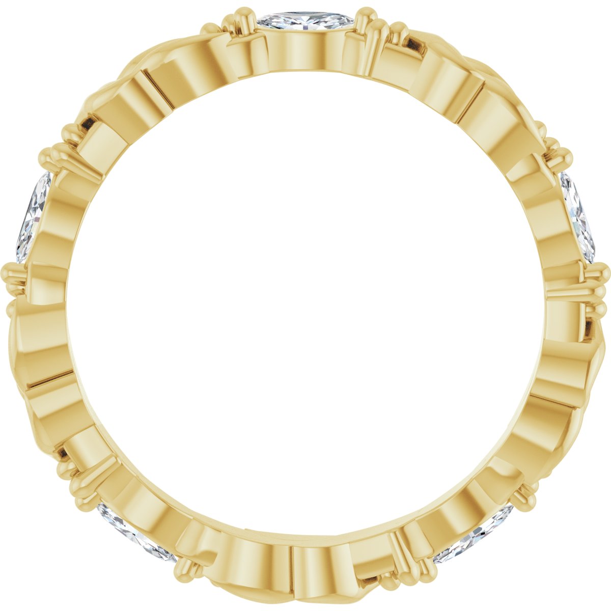 Floral Eternity Band