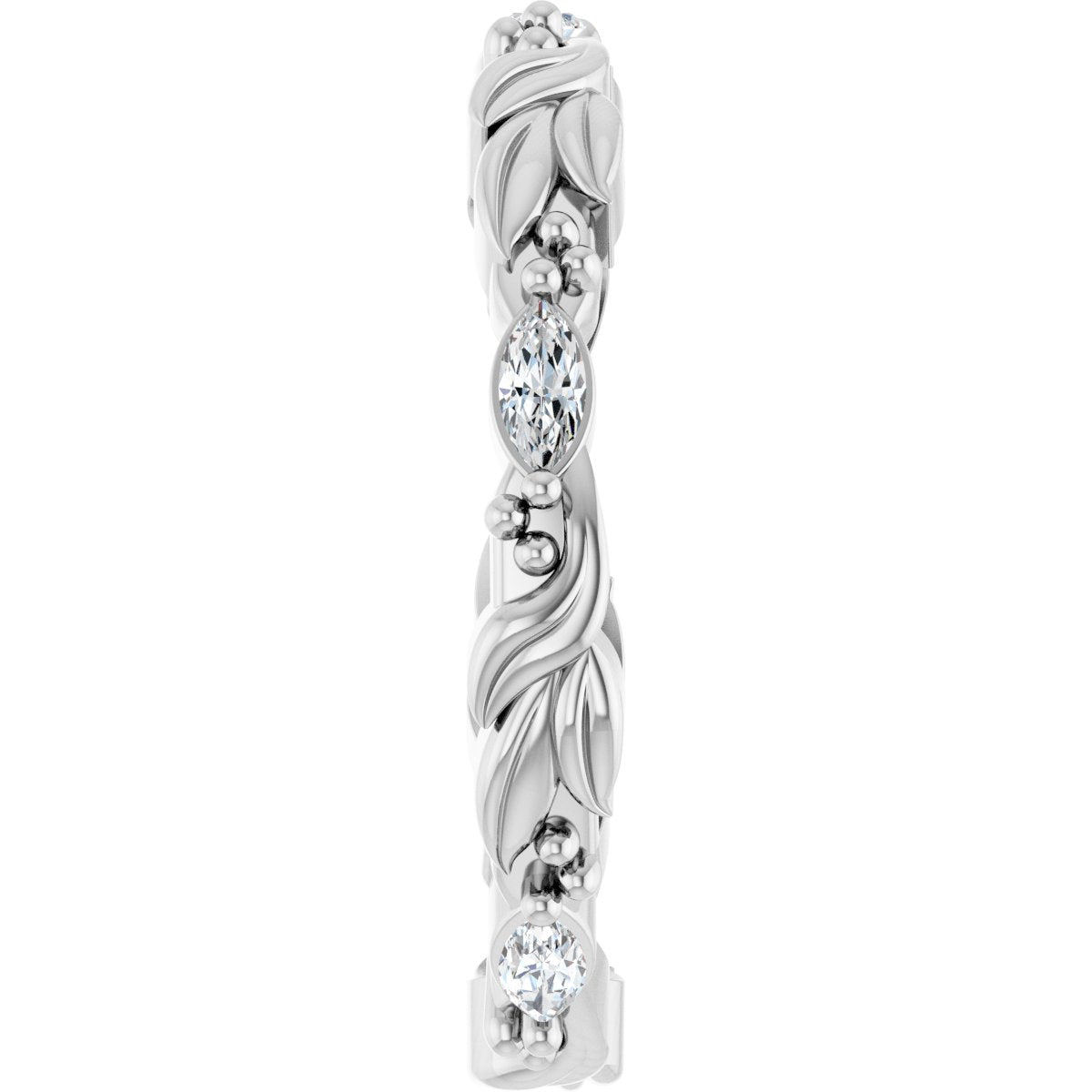 Floral Eternity Band