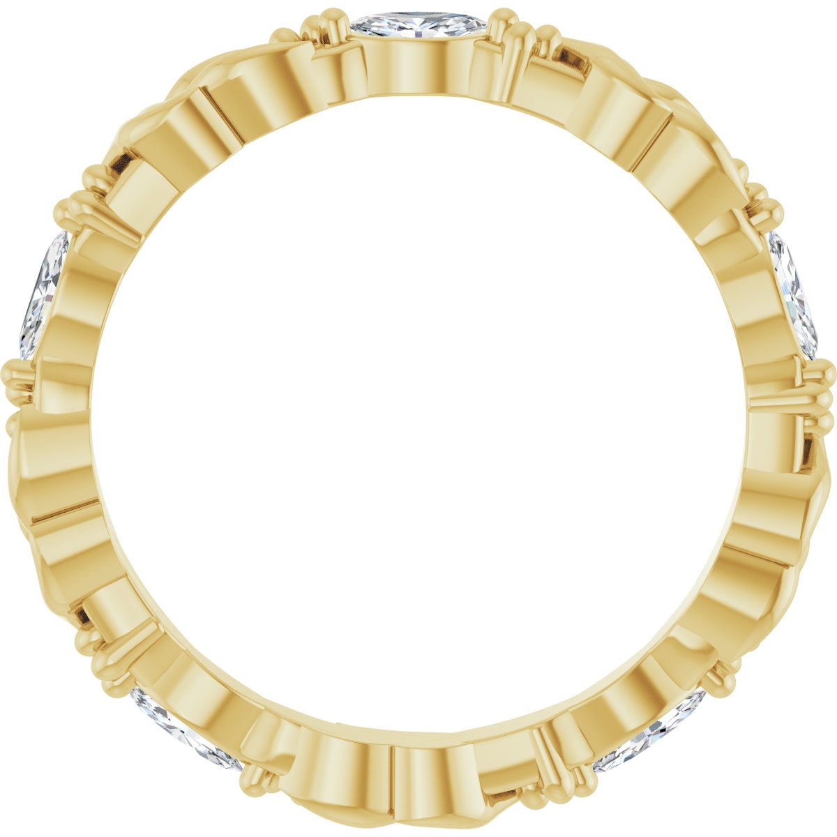 Floral Eternity Band