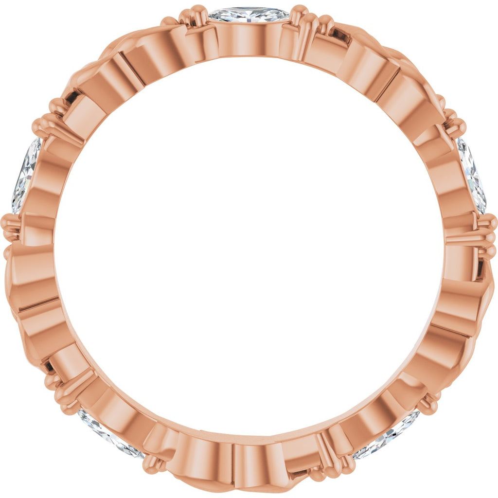Floral Eternity Band