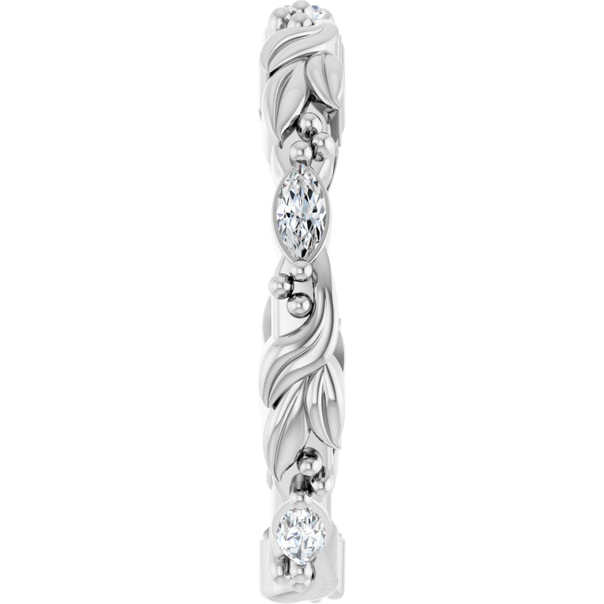 Floral Eternity Band