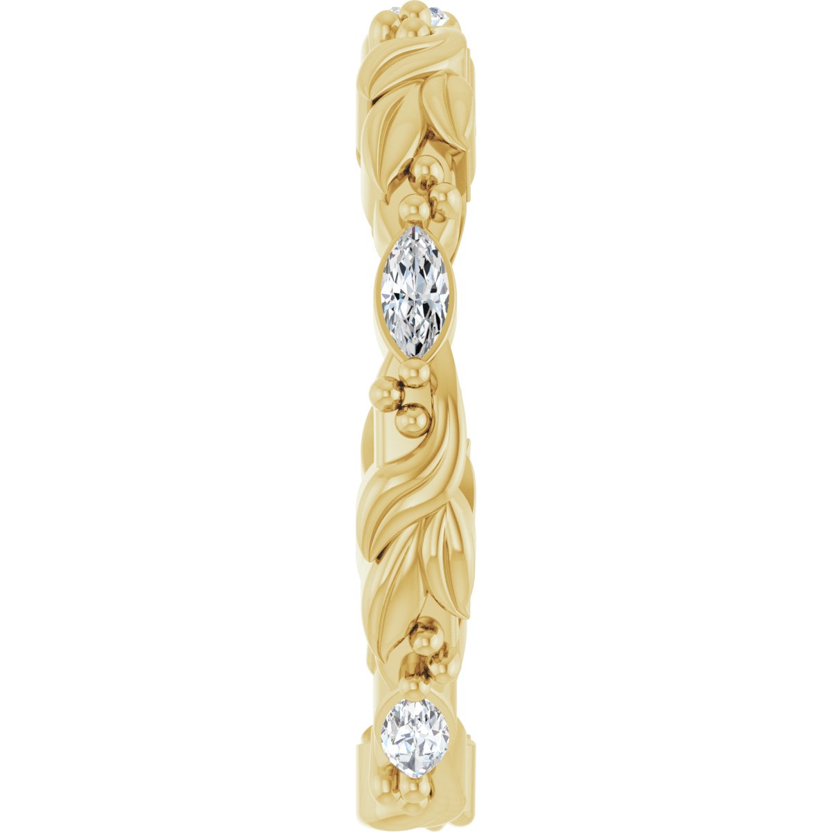 Floral Eternity Band
