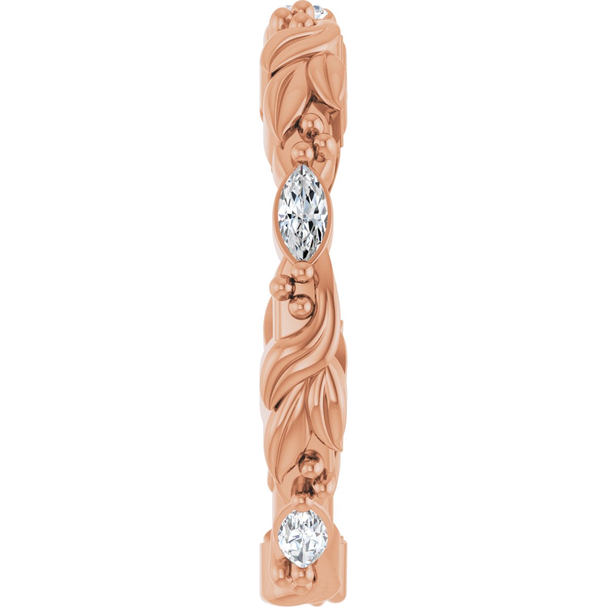 Floral Eternity Band