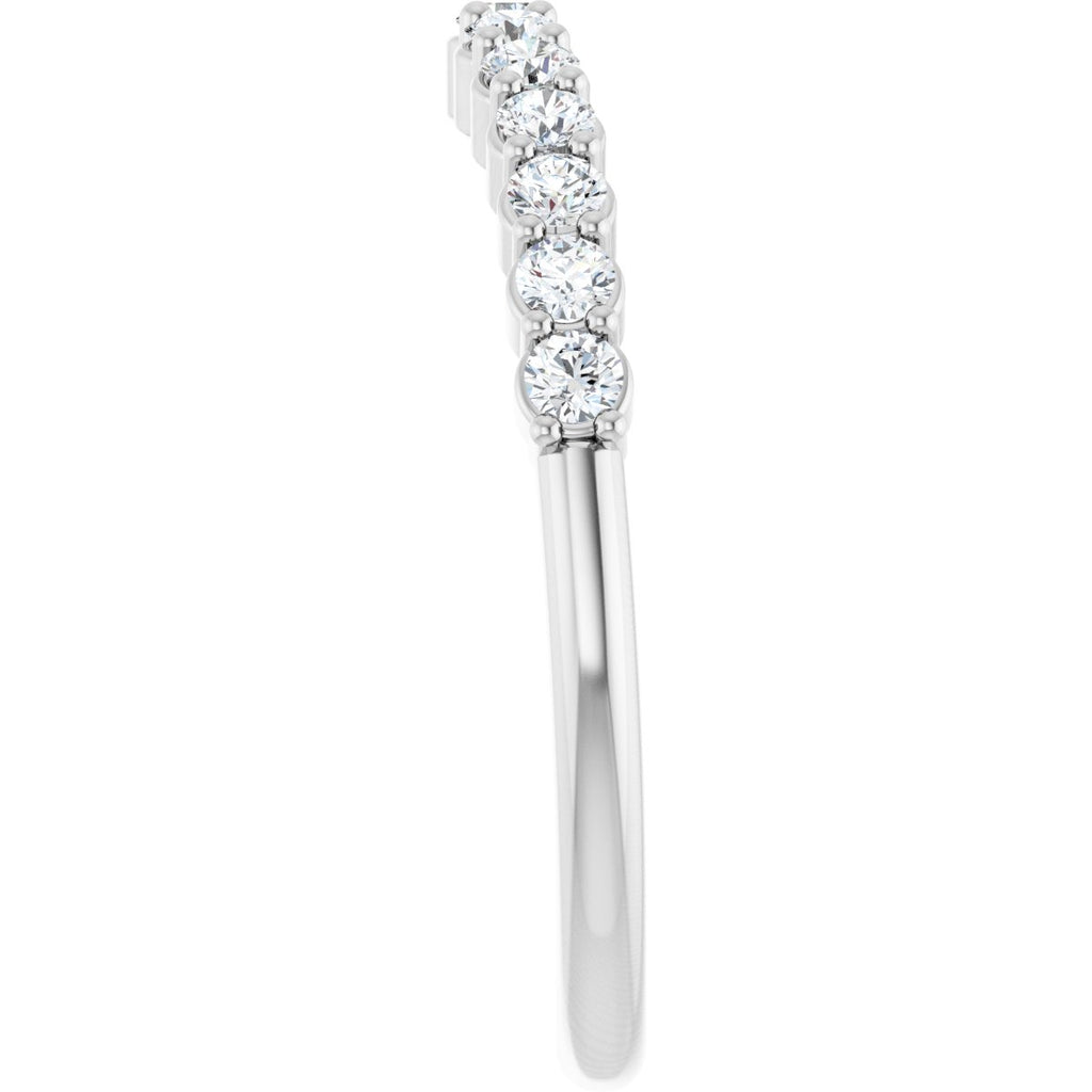 Claw-Prong Solitaire Engagement Ring or Band