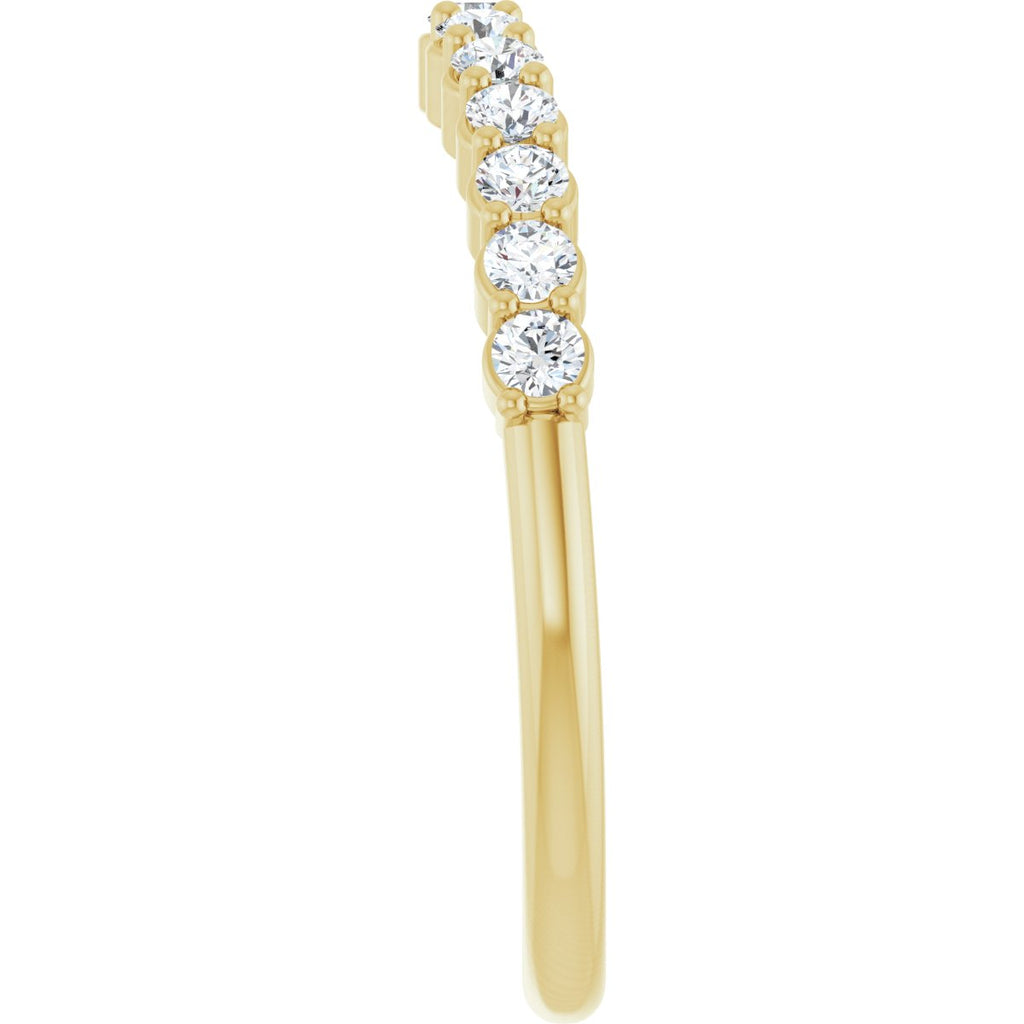 Claw-Prong Solitaire Engagement Ring or Band