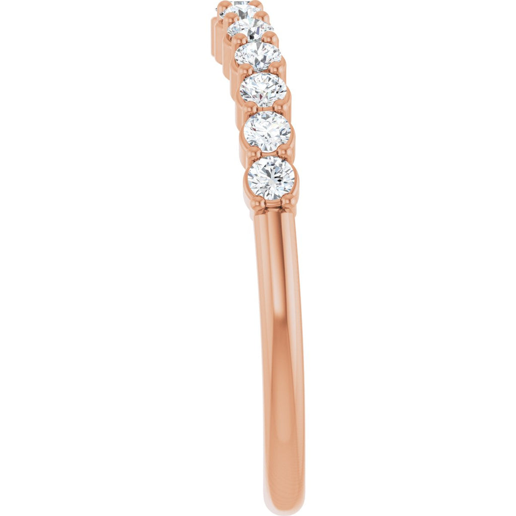 Claw-Prong Solitaire Engagement Ring or Band