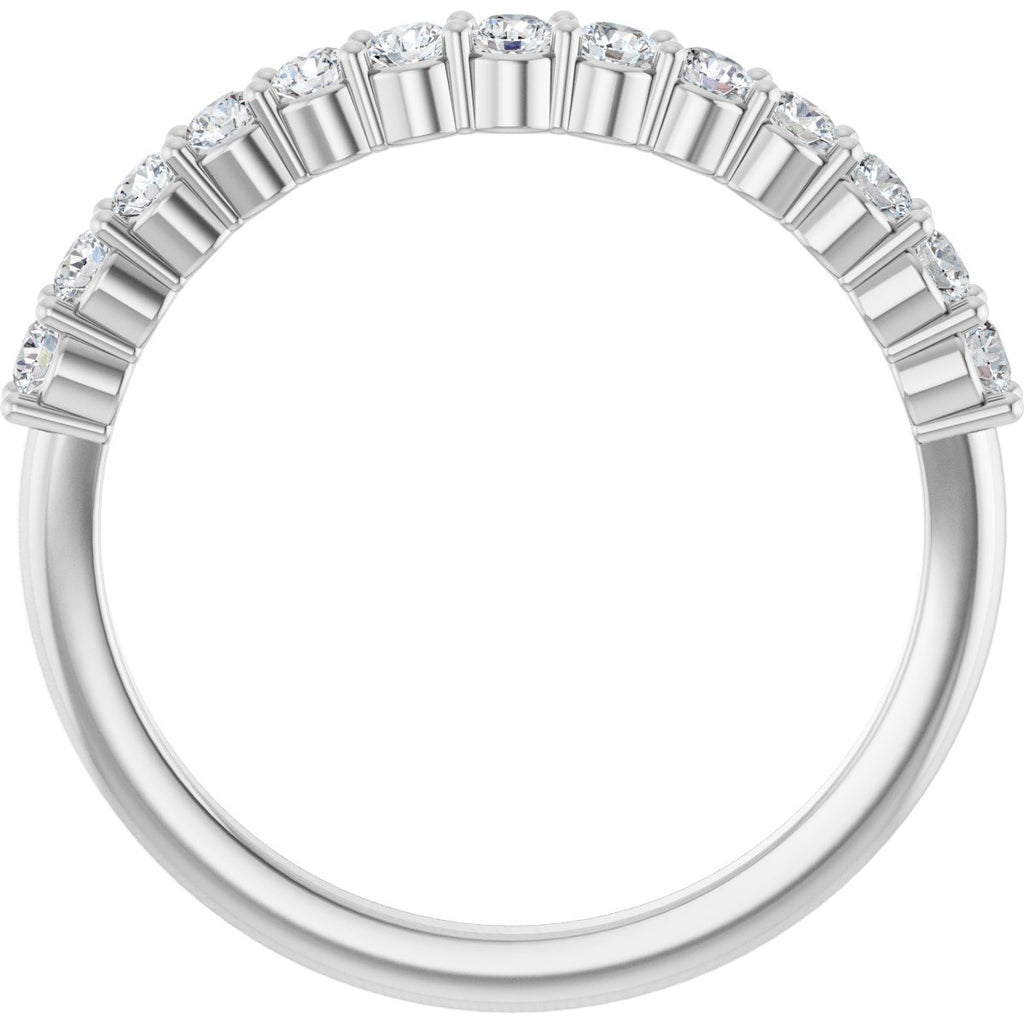 Claw-Prong Solitaire Engagement Ring or Band