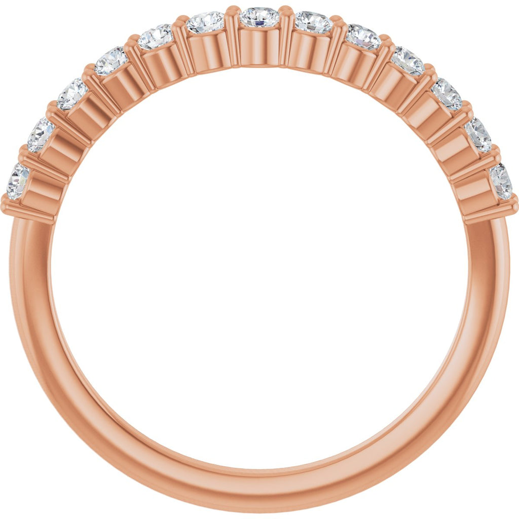 Claw-Prong Solitaire Engagement Ring or Band