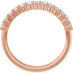 Claw-Prong Solitaire Engagement Ring or Band
