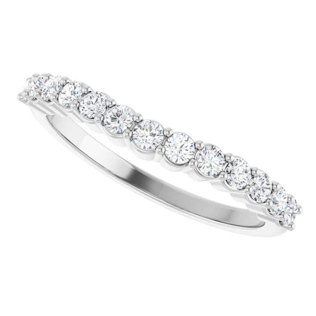 Claw-Prong Solitaire Engagement Ring or Band