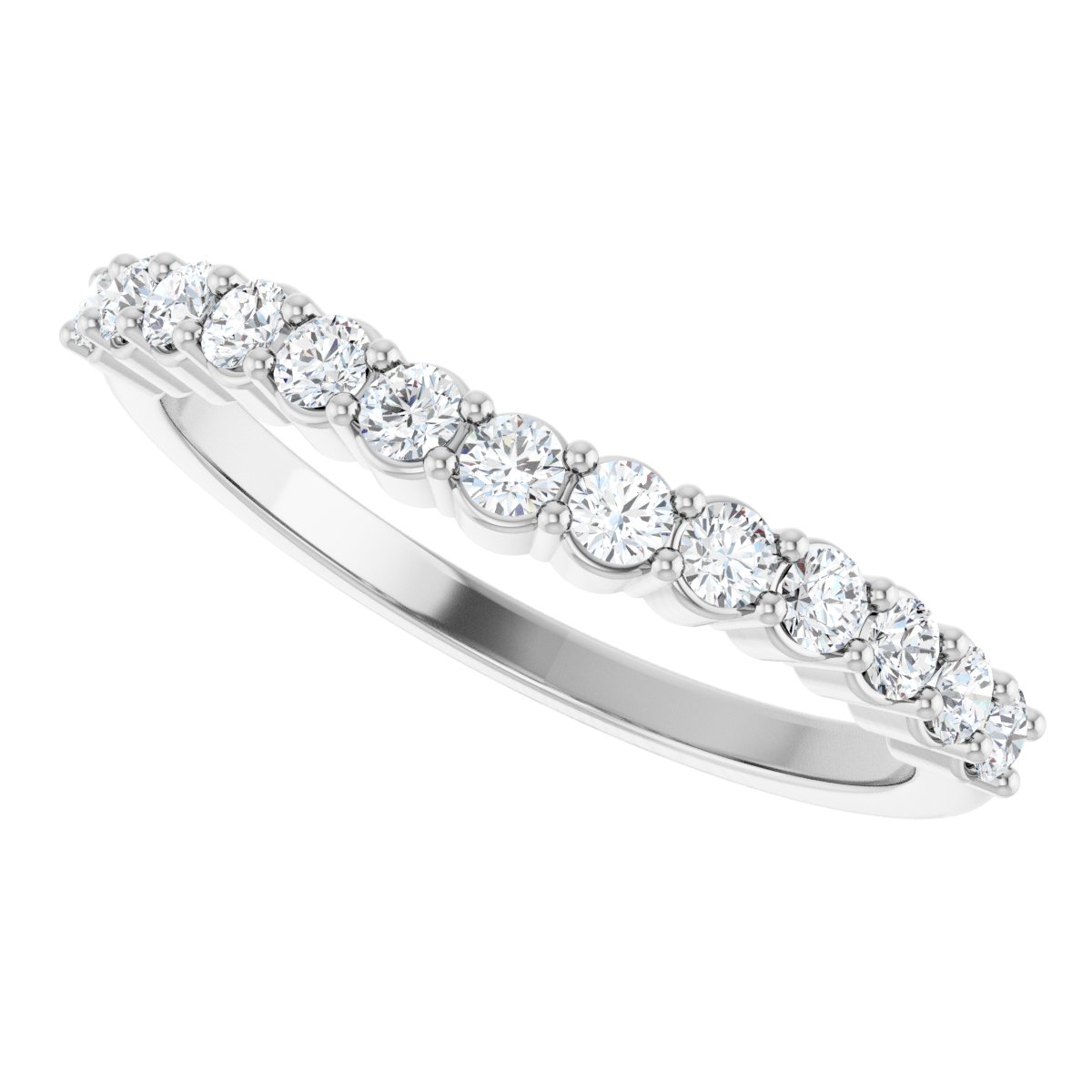 Claw-Prong Solitaire Engagement Ring or Band