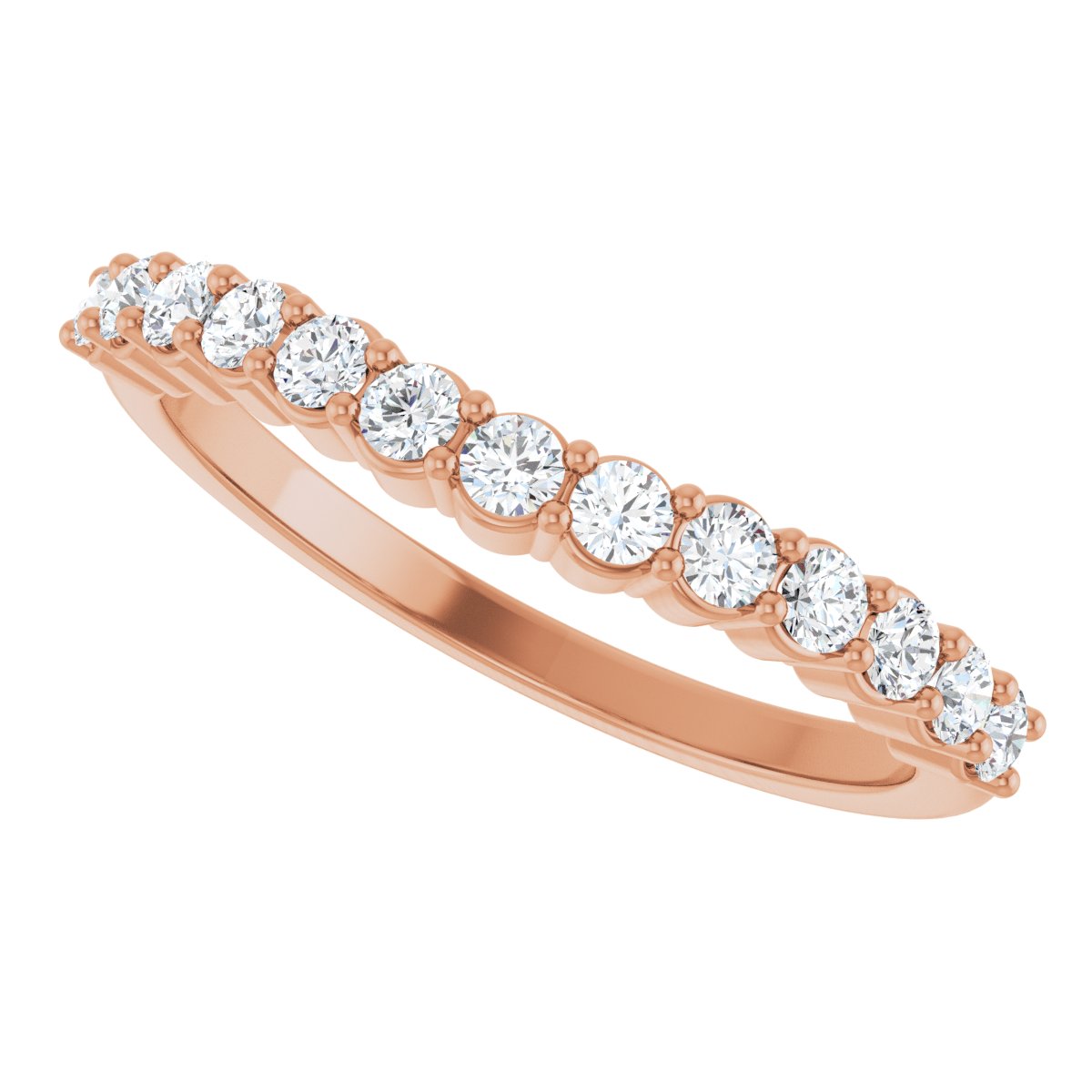 Claw-Prong Solitaire Engagement Ring or Band