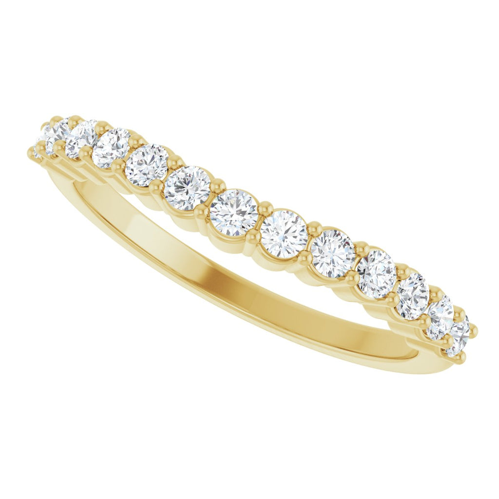 Claw-Prong Solitaire Engagement Ring or Band