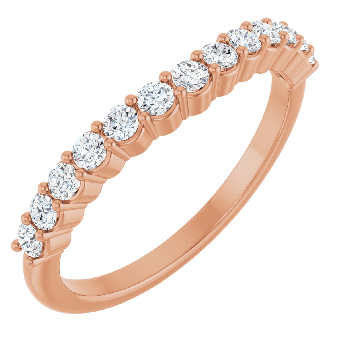 Claw-Prong Solitaire Engagement Ring or Band